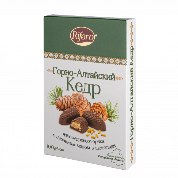 №1 Риф и ко Конфеты "Горно-Алтайский кедр" 100г  в Железногорске