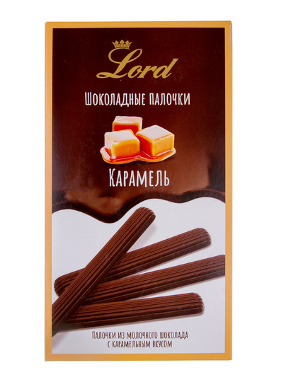  Палочки из молочного шоколада с карамельным вкусом, 80 гр в Железногорске